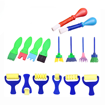 Painting tool set - 16 pieces