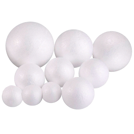 Craft styrofoam balls Set